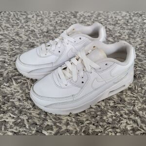 Nike Air Max Kids Size 13, White. Excellent condition.